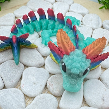 Axolotl-Drache – Magisches Wasserwesen